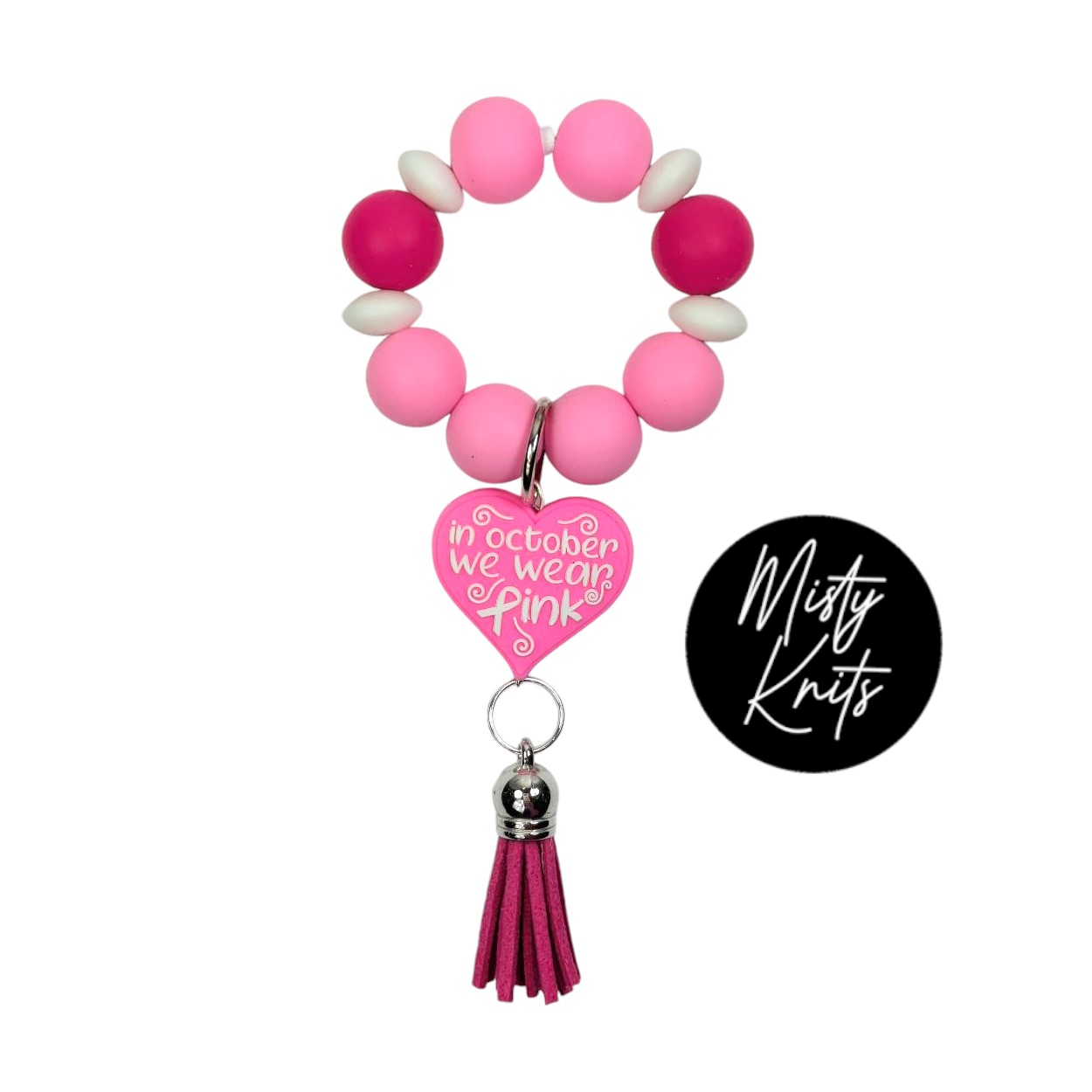 Breast Cancer Awareness Tumbler Charm