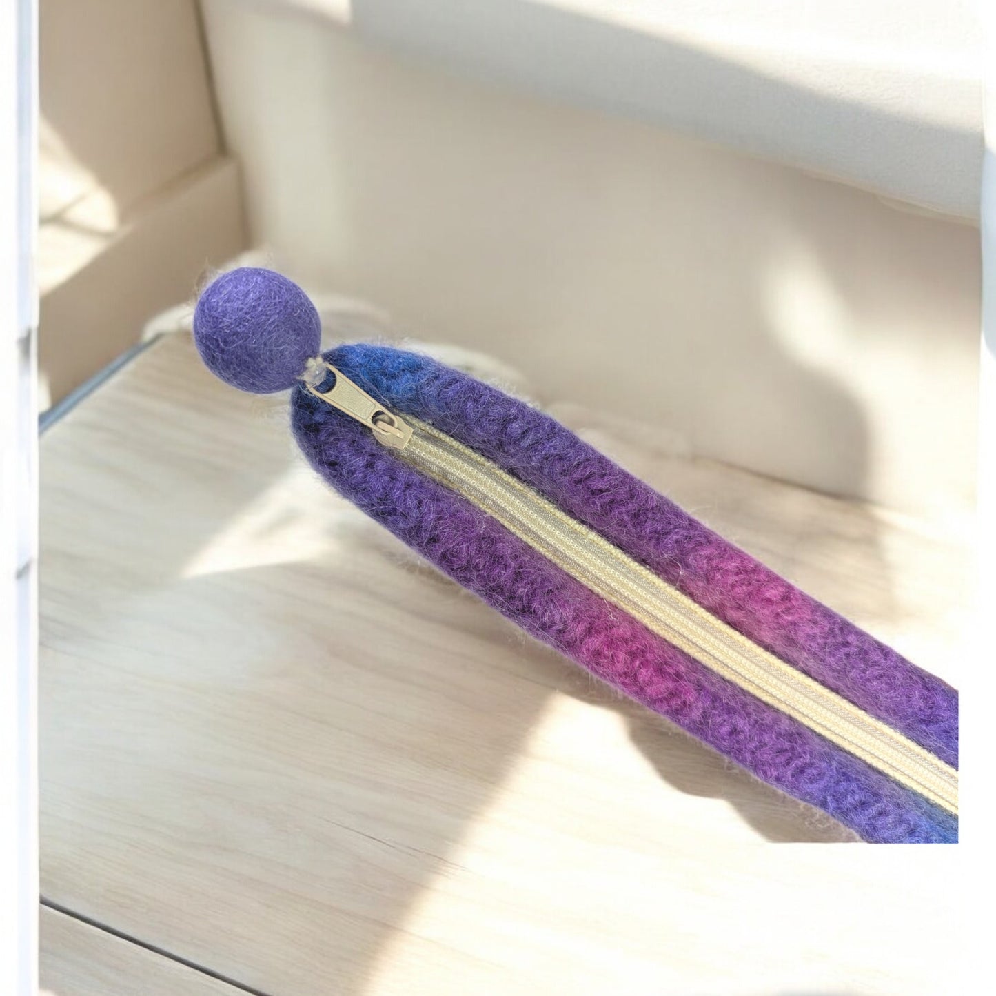 "The Clutch" in Felted Wool