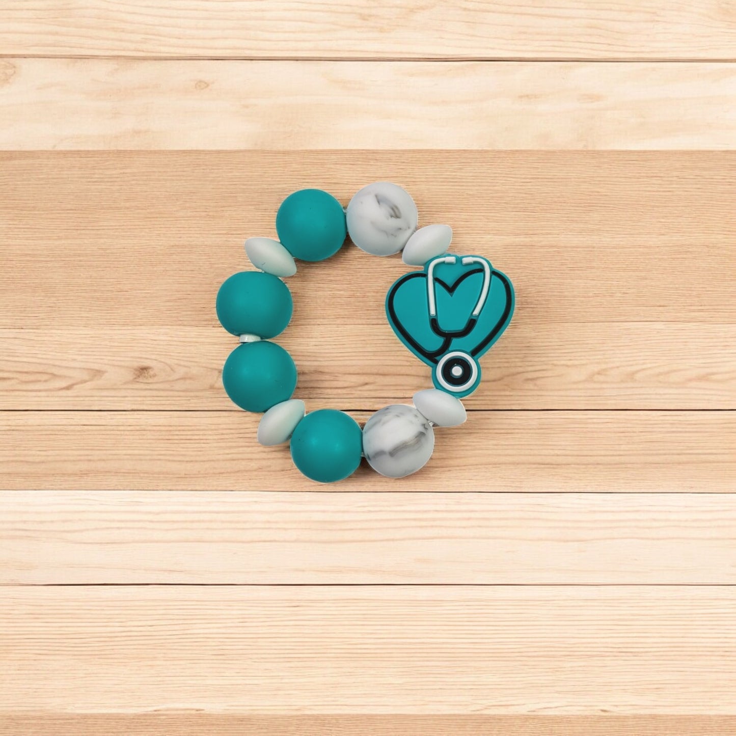 Medical Tumbler Charm in Teal