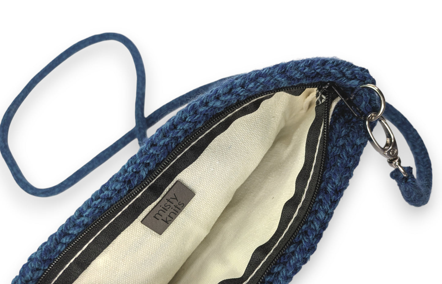 The Daisy Crossbody Purse in Blueberry