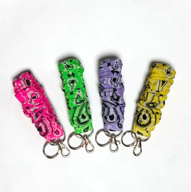 Scrunchie Keychains