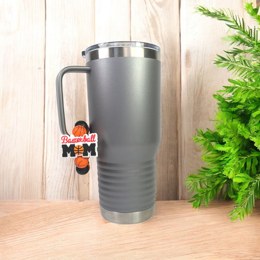 Basketball Mom Tumbler Charm