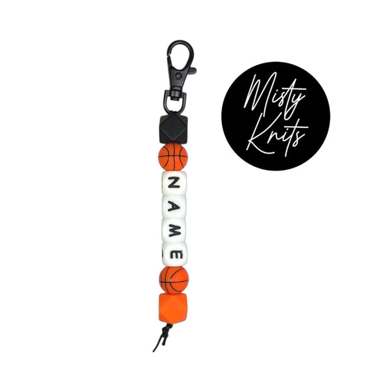 Basketball Backpack Charm