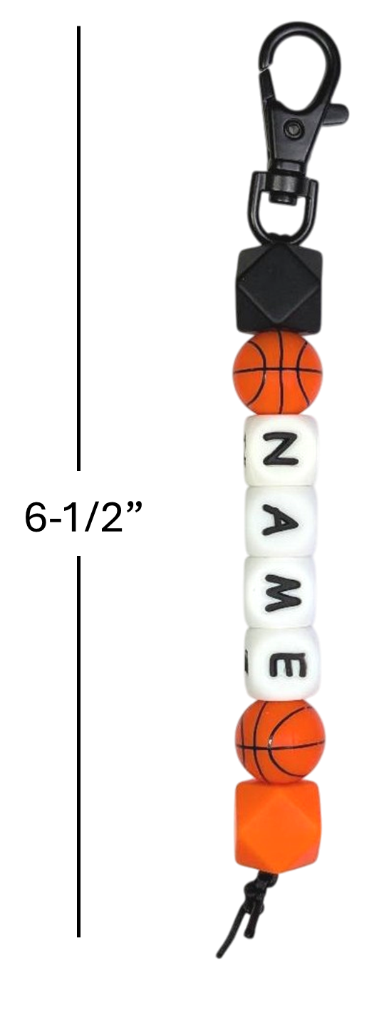 Basketball Backpack Charm