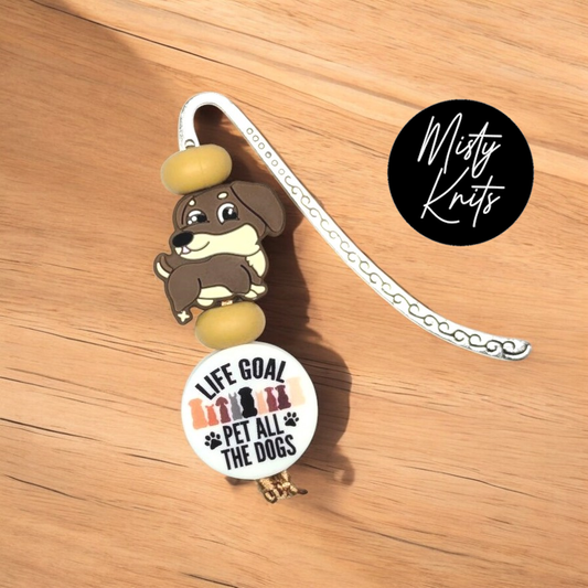 Pet All the Dogs bookmark