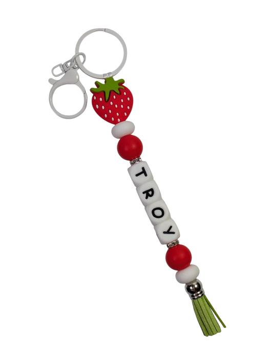 Troy Strawberry Festival Keychain